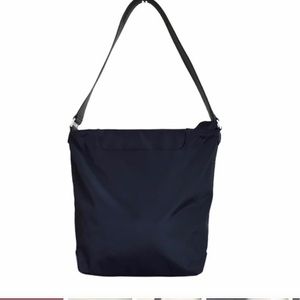 Tumi Nylon and Leather Shoulder Bag